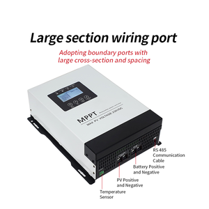 Controlador de Carga Solar MPPT Fonsoul FS-D23 30-60A, Entrada 18V-230V, Potencia de Carga 5760W, 97% de Eficiencia para Baterías de Plomo-Ácido/Litio - Product Image 4