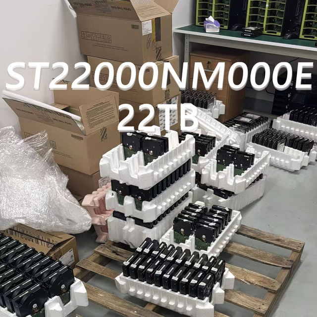 ST22000NM000E Hard Drive 10TB HDD SAS 7200RPM Enterprise Computer Accessories Pendrive CCTV NAS CMR Data Center