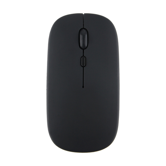 Mouse komputer nirkabel 2 4G/bt, Mouse Gaming USB ergonomis untuk Mac, Laptop Windows hitam merah putih dan biru