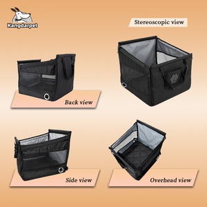 Kangdarpet <b>Car</b> Pet Mat, <b>Dog</b> Basket, <b>Car</b> Travel <b>Dog</b> Mat, Rear Half-seat Hammock with Hooks, Breathable Net, Folding <b>Dog</b> <b>Bed</b> - Product Image 3