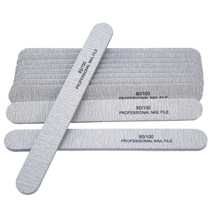 Reusable Zebra Sanding File 80/100 Professional Nail File 7
