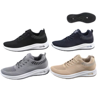 Chaussures de course à lacets pour hommes 2025 – Confortables, décontractées, tendance, semelle intermédiaire en EVA, semelle souple, amortissantes, respirantes – Collection Printemps