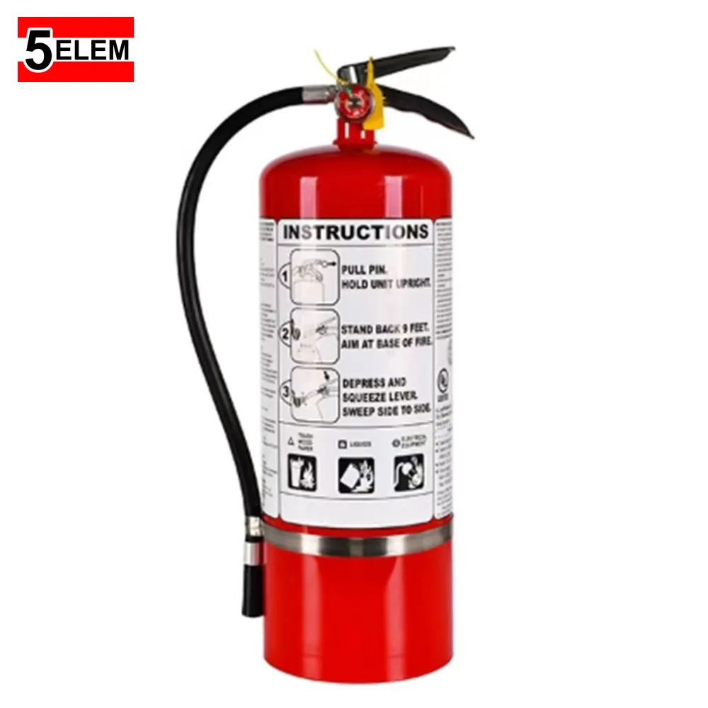 10LBS UL Listed Dry Powder Fire Extinguisher Firefighting Equipment for Fire Fighting and Fire Cabinet use