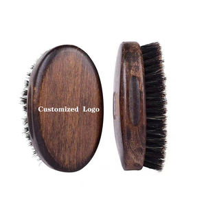 Nouvelle brosse à barbe en bambou naturel de qualité supérieure pour <span class=keywords><strong>homme</strong></span> <span class=keywords><strong>2022</strong></span>, peigne à barbe vintage en bois, brosse à moustache, massage du <span class=keywords><strong>visage</strong></span> pour le rasage - Product Image 1
