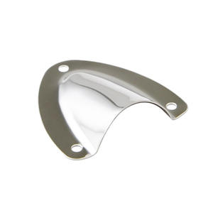 Petit accessoire de ventilation d'échappement, couvercle de ventilation en acier inoxydable, embout de ventilation, capuchon de corne, accessoires de quincaillerie marine - Product Image 1
