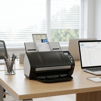 Scanner de documents recto-verso A3 FI-7460, 60 ppm, 120 ipm, USB 3.0, double couleur CCD, 600 dpi, scanner ADF pour bureau professionnel