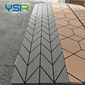 Mới được thiết kế trang trí gỗ <span class=keywords><strong>MDF</strong></span> Sồi akupanels phẳng mì gỗ cách âm tường cách âm hội đồng quản trị - Product Image 5