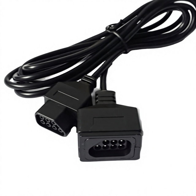 1.8m New 6 Ft. Controller Extension Cable for Nintendo for NES Controller Extension Charging Cable