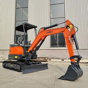 Бесплатная упаковка, мини-экскаватор, лопата для экскаватора, большая кабина с дизельным двигателем, условная мощность воздуха с аксессуарами для фермерского использования - Product Image 2