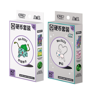 JPS Kort Último Set de Monedas Sorpresa Pokémoned 151 Original Chino Escarlata y Violeta, Tarjetas Coleccionables de Exhibición <span class=keywords><strong>Ex</strong></span>, Juego de Cartas Coleccionables - Product Image 3