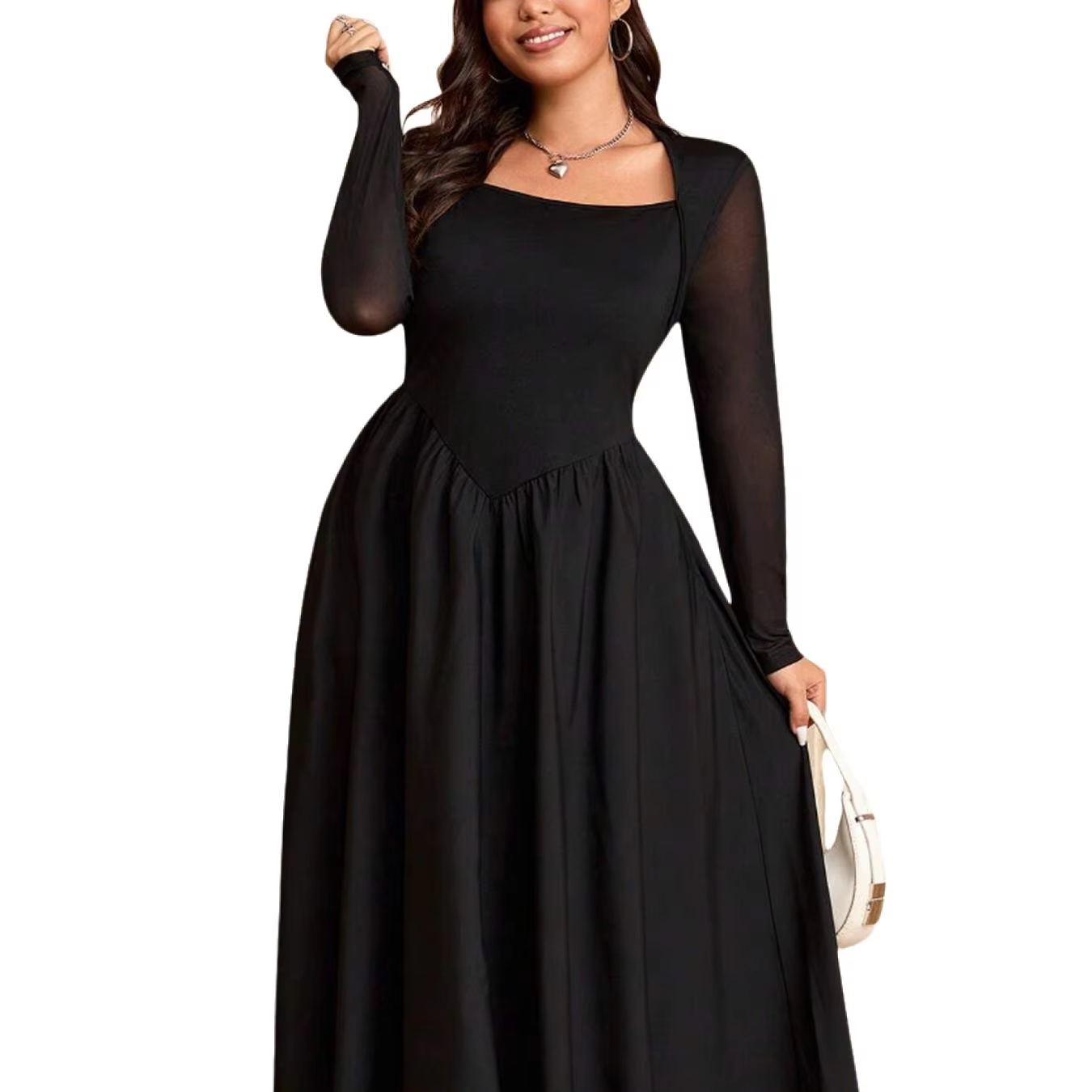 sachin and babi light blue dress Women's Plus size Empire waist dresses (40-64) main image 1