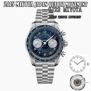 Caja de Reloj de Acero Inoxidable 304 de Lujo Personalizada OEM ODM para Reloj de Cuarzo, Resistente al Agua 5ATM, Cristal Resistente a Arañazos, con Puntero, a la Moda - Product Image 5