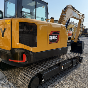 Pelle sur chenilles Sany SY60C de 6 tonnes d'occasion, modèle 2023, godet de 0.32m, composants de puissance de 42,5 kW, roulement de pompe à engrenages pour moteur - Product Image 3