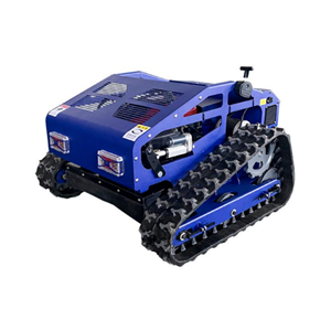 Cortadora de Césped Profesional de 196cc, 4 Tiempos, <span class=keywords><strong>a</strong></span> <span class=keywords><strong>Gasolina</strong></span>, con Control Remoto de 24V/36V/40V para Uso Industrial y Bricolaje, Altura de Corte Ajustable - Product Image 2