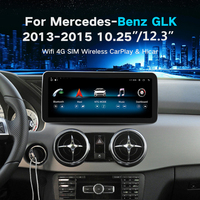 CKSD Monitor mobil sistem Android 13 7 inci, untuk Mercedes Benz GLK kelas X204 4.0 Android
