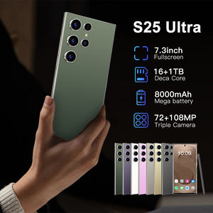 S25 ультра + Android 15,0 5 г смартфон 7,3 дюймов дисплей 144 Гц частота обновления 108 МП задняя 16 ГБ Двойная сим-карта со скидкой цена - Product Image 2