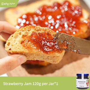 OEM ODM trà bong bóng Thành phần bánh quy mứt trái cây kem tráng miệng 120g mứt dâu - Product Image 4