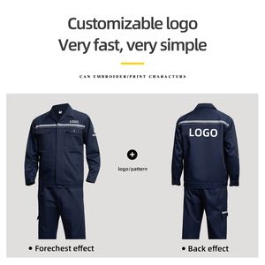 ชุดทำงานป้องกันไฟฟ้าสถิตย์ชุดยูนิฟอร์มทำงานปั๊มน้ำมันชุดเวิร์คเวิร์คเวิร์คสูททำงานป้องกันไฟฟ้าสถิตย์ - Product Image 3