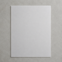 Placa Difusora Reflectante Acrílica Blanca Lechosa en Forma de Estrella de 2 mm de Grosor, Corte Personalizado, para Lámpara Decorativa LED