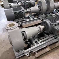 Pompe centrifuge chimique à haut débit, anti-colmatage, résistante à l'usure et aux acides, pour le traitement chimique industriel