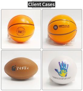 2026 Pu Custom Logo Funny Toy Rugby Foam Stress <b>Ball</b> for Outdoor Event - Product Image 6