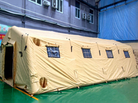 Carpa Inflable Grande de Rescate, Carpa de Comando de Emergencia, Refugio Médico, Fabricante de Carpas de Campo, Uso en Proyectos Gubernamentales