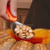 10 Stuks Roestvrijstalen Halloween Pompoensnijmes Set Gereedschap Met Opbergtas