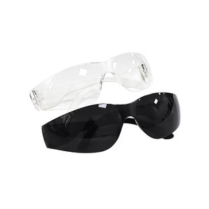 แว่นตาป้องกันแสงสี ป้องกันรอยขีดข่วน ทนแรงกระแทก ราคาโรงงาน ได้รับการรับรองมาตรฐาน ANSI Z87/<span class=keywords><strong>CE</strong></span> EN 166 แว่นตานิรภัย ป้องกันดวงตา - Product Image 1