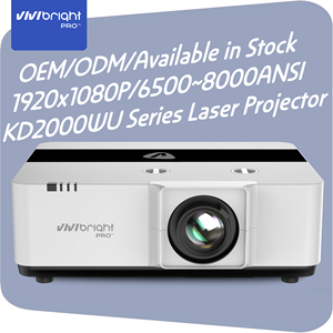 Projecteur laser VIVIBRIGHT KD2000UC 8000 ANSI Lumens 4K pour écoles, salles de classe, formation des enseignants, instituts d'enseignement - Product Image 3