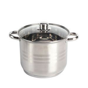 Comprend un ensemble de marmites en acier inoxydable de haute qualité de trois capacités, idéal pour faire des soupes, des ragoûts - Product Image 5