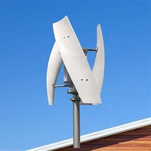 ELEGE 1000W 1500W 2000W Kit de generador de viento de eje vertical Molino de viento 12V 24V 48V Generador de viento con tambor - Product Image 2