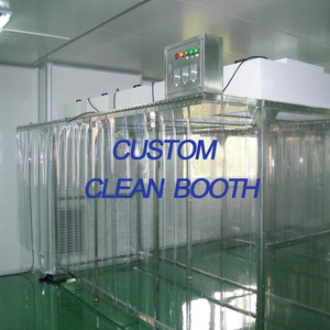 Iso5 Modular Purificación Equipo de sala limpia Gmp Modular Libre de polvo Flujo de aire laminar Pared suave Cabina de limpieza portátil Sala limpia - Product Image 3