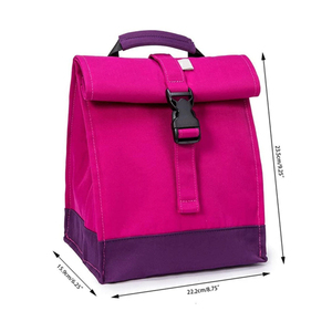 Tùy Chỉnh Không Thấm Nước Vai Thực Phẩm Giao Hàng Oxford Vải Thăng Hoa Tái Sử Dụng Ice Wine Doordash Ăn Trưa Cách Điện Nhiệt Túi Lạnh - Product Image 6