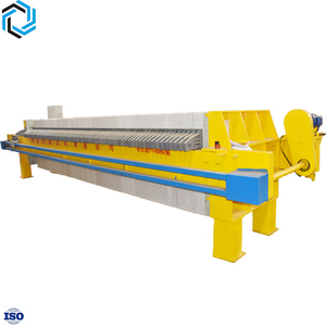 Atıksu çamur arıtma ekipmanları polyester vakumlu kemer filtresi basın - Product Image 2