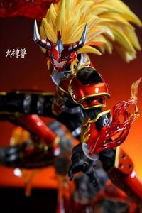 Figurine en PVC Agni Agnimon de Digimon pour décoration de bureau ou anniversaire, jouets et cadeaux, nouveauté, 24cm - Product Image 2