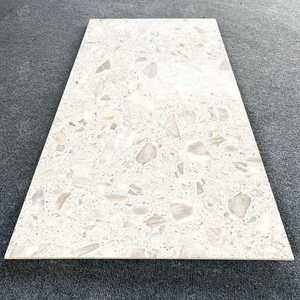 600x1200 terrazzo Trắng mộc mạc mờ khắc tráng men kết thúc bề mặt gạch sứ nhà sàn trang trí gạch sứ 600x1200 - Product Image 1
