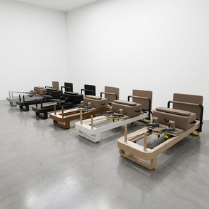 Nouveau Reformer Pilates <span class=keywords><strong>en</strong></span> Alliage d'Aluminium Portable Multifonctionnel pour Rééducation et Exercice, Utilisation <span class=keywords><strong>en</strong></span> Studio de Pilates, Prix Usine - Product Image 2