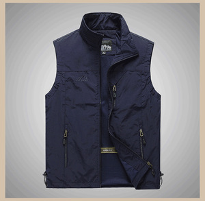 Logo personnalisé hommes vêtements extérieur <span class=keywords><strong>gilet</strong></span> <span class=keywords><strong>grande</strong></span> <span class=keywords><strong>taille</strong></span> décontracté <span class=keywords><strong>sans</strong></span> manches Sport alpinisme coupe-vent <span class=keywords><strong>gilet</strong></span> vestes gilets - Product Image 5