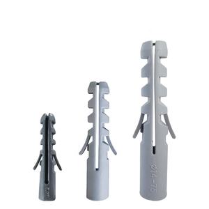 하이 퀄리티 6mm 플라스틱 앵커 플라스틱 벽 플러그 PE 재질 회색 흰색 - Product Image 5