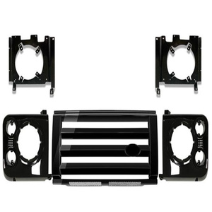 Autopartes Car Styling Tuning Front Middle Abs Adventure Edition Style Grille para <span class=keywords><strong>Land</strong></span> <span class=keywords><strong>Rover</strong></span> <span class=keywords><strong>Defender</strong></span> 90 110 para F150 Grill - Product Image 1