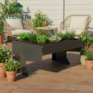 <span class=keywords><strong>Abri</strong></span> de jardin en métal robuste pour tondeuse robot avec jardinière, résistant aux UV et aux intempéries, couverture de protection pour tondeuse automatique, <span class=keywords><strong>abri</strong></span> extérieur - Product Image 1