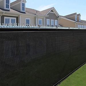 Đầy Màu sắc <span class=keywords><strong>HDPE</strong></span> kính chắn gió vải cây hàng rào màn hình riêng tư không thấm nước Windproof và Heavy-Duty gấp tính năng di động - Product Image 5