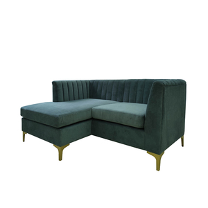 Meilleur prix, canapé en tissu personnalisé pour villa, hôtel, maison, salon, canapé en forme de L, canapé rond en velours, canapé de chambre d'hôtel - Product Image 3