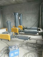 Système d'alimentation en air Roots pour l'aération des fosses d'épuration, l'intégration des diffuseurs et des équipements de processus biologiques