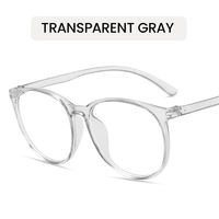 Lunettes anti-lumière bleue en gros pour hommes et femmes, montures transparentes, montures optiques tendance