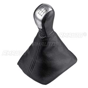 1X 6-Speed Manual Gear Shift Knob Gaiter <b>Boot</b> <b>Cover</b> for Skoda Octavia MK2 II FL 2004-2012 Shifter Lever Gear Stick - Product Image 2
