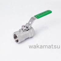 DN10 DN20 DN50 Eau Forgée Vapeur Air Pétrole Gaz SS304 SS316 1/4 ''1/2'' Vanne à Bille Filetée en Acier Inoxydable à Compression