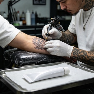 Crème de soin post-tatouage, formule à effet rapide et doux, aide la peau à se rétablir rapidement après l'opération de tatouage. - Product Image 4