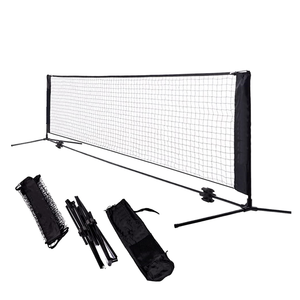 Tòa án chuyên nghiệp bãi biển đào tạo di động cầu lông bóng đá Tennis <span class=keywords><strong>Net</strong></span> miễn phí đứng giá thấp làm bằng thép - Product Image 1