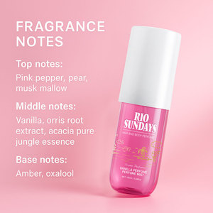 Bruma Perfumada para Cabello y Cuerpo <span class=keywords><strong>RIO</strong></span> SUNDAYS |   Aroma a Vainilla, Mora y Ámbar, Spray de Fragancia de Doble Uso para Cabello y Piel - Product Image 4
